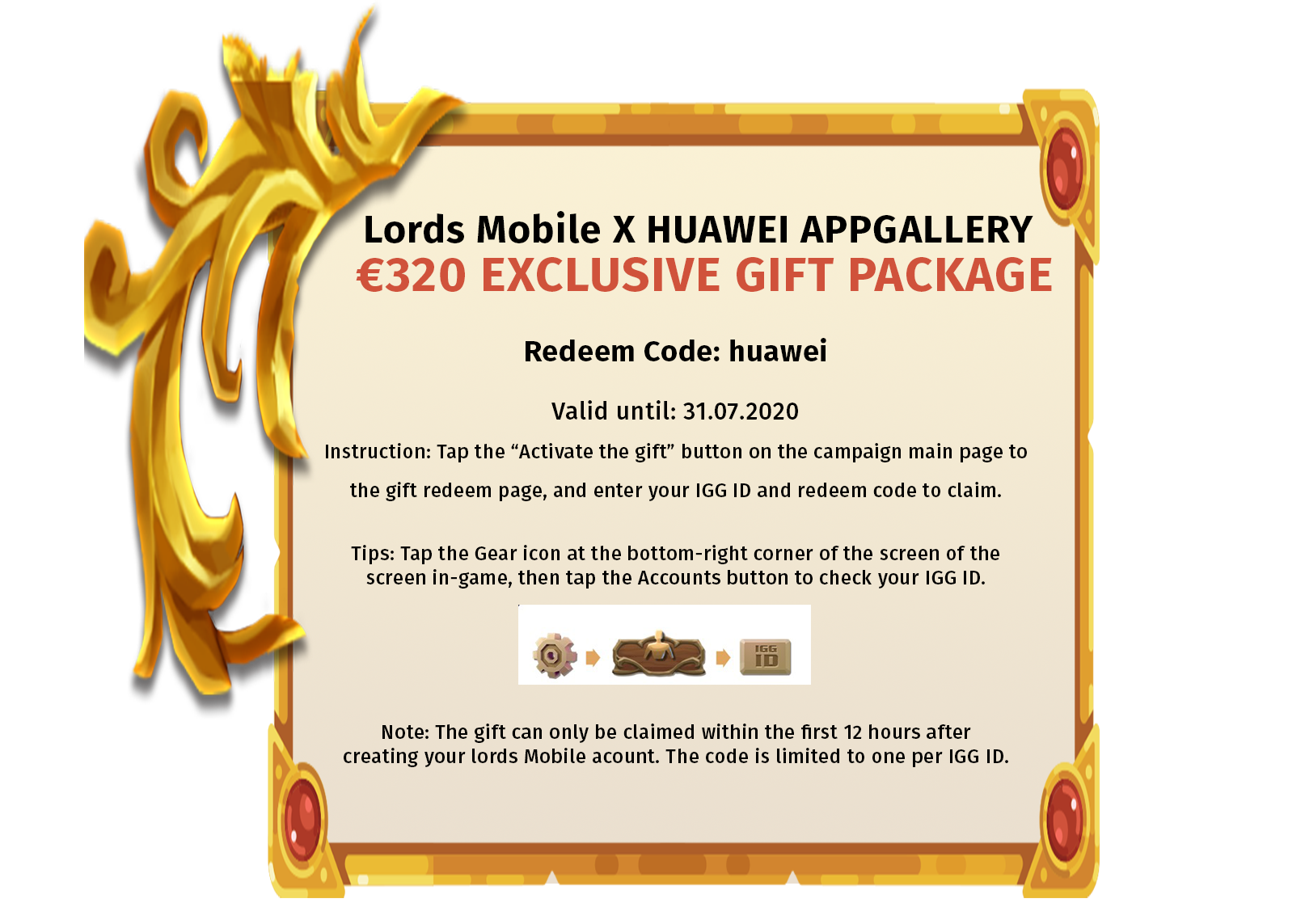 Lords Mobile Codes and how to redeem them